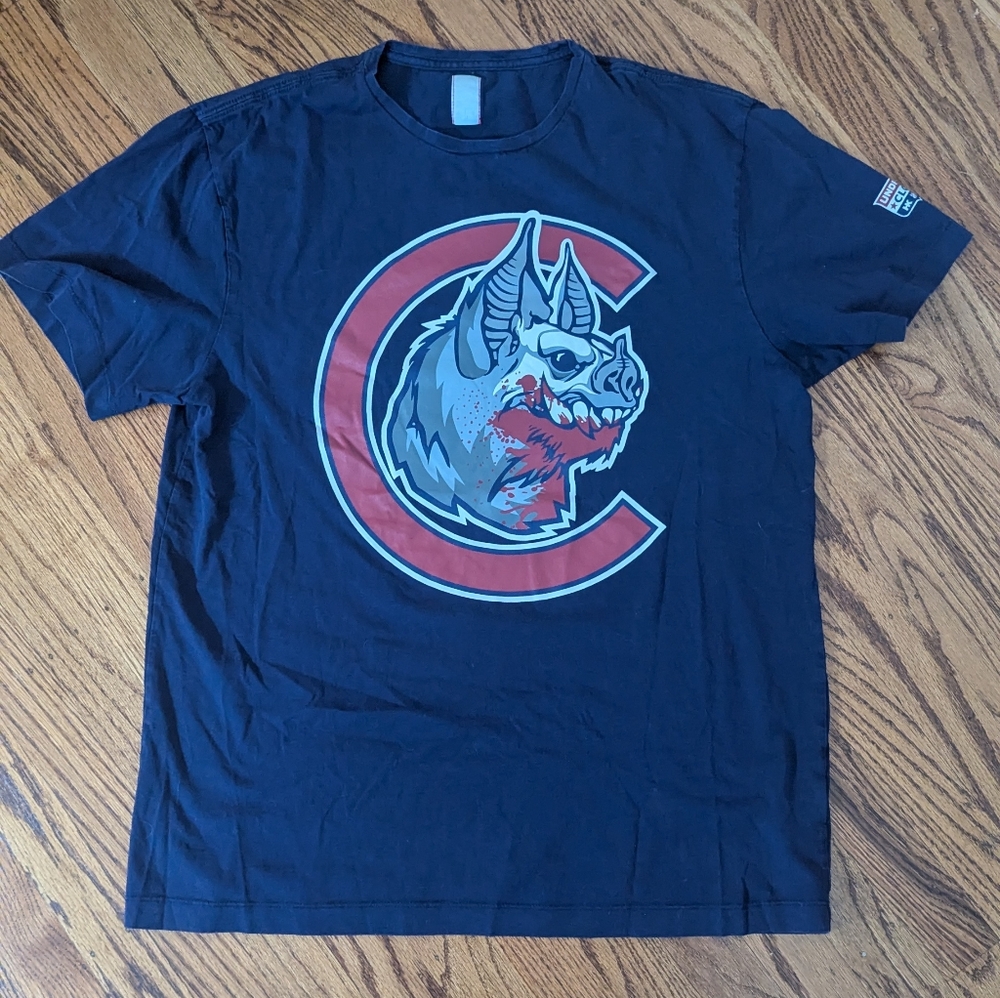 Undefeated X Clot Apparel T-Shirt Out For Blood Navy